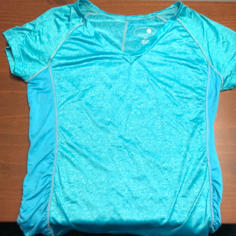 Teal athletic t shirt